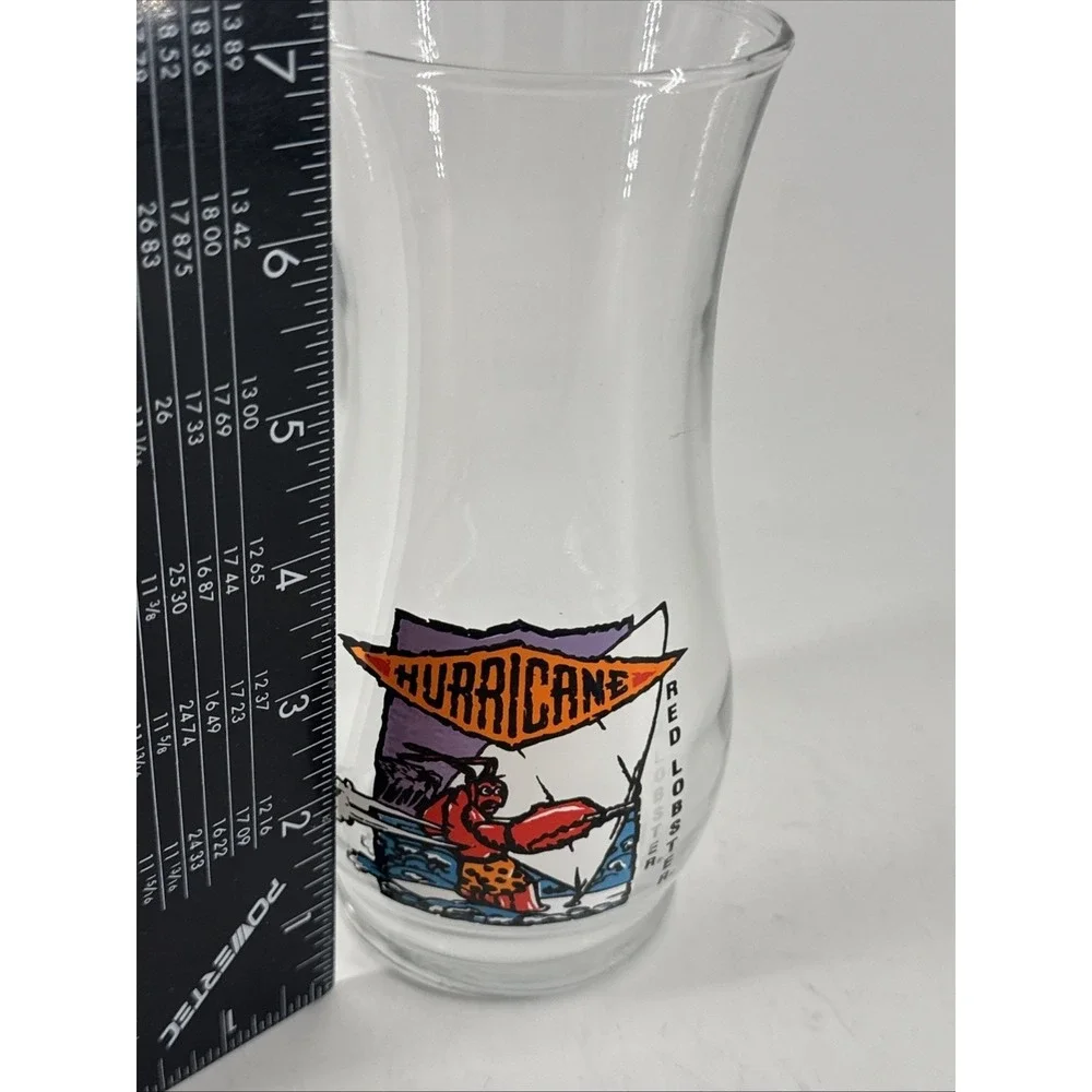 Red Lobster Hurricane‎ Drinking Glass Surfing 20oz 7